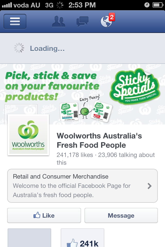 Woolworths strategy